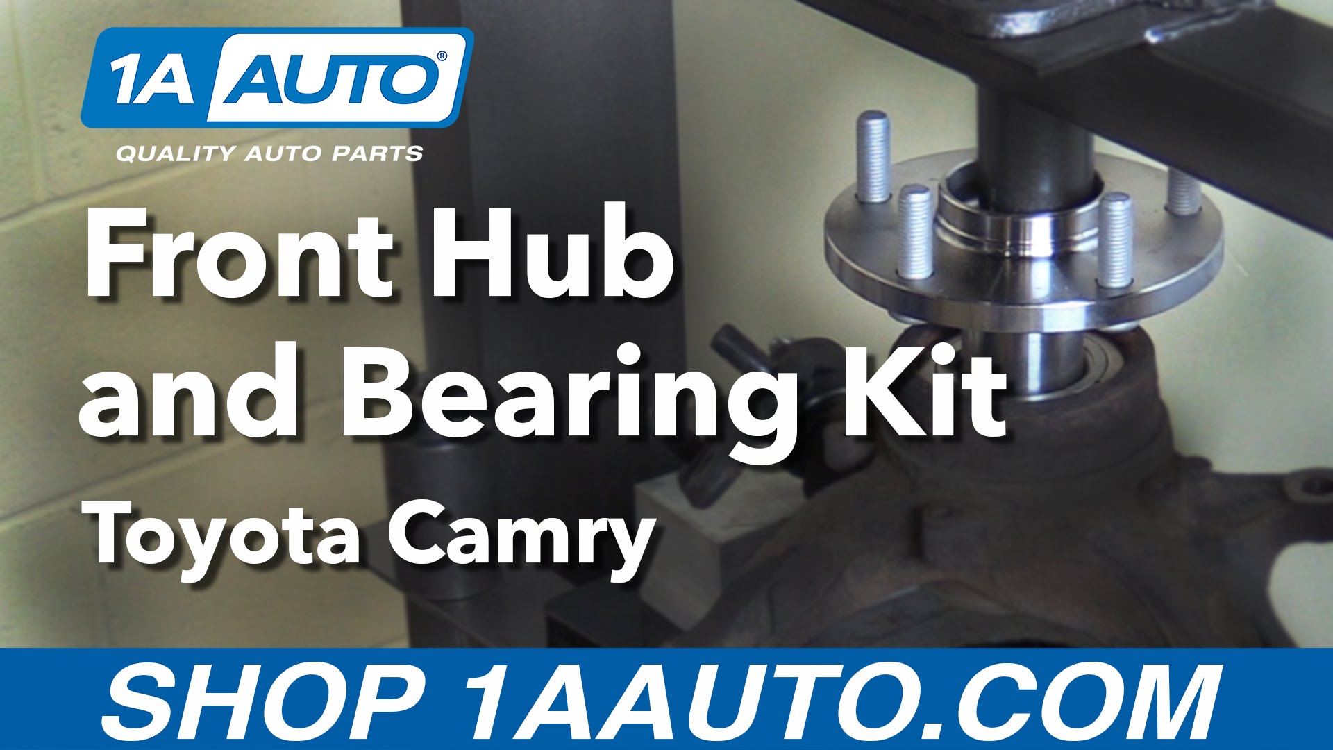 How to Replace Front Hub and Bearing Kit 19922001 Toyota Camry 1A Auto