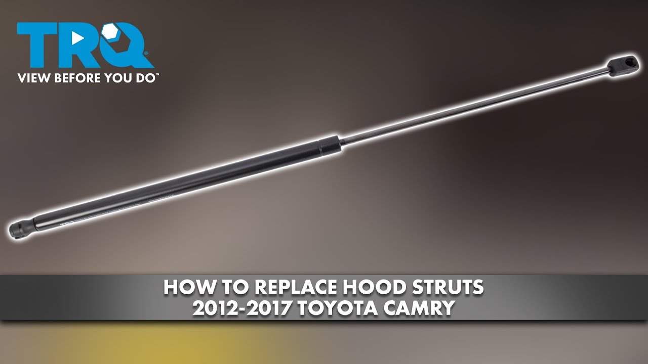 How to Replace Hood Struts 20122017 Toyota Camry 1A Auto