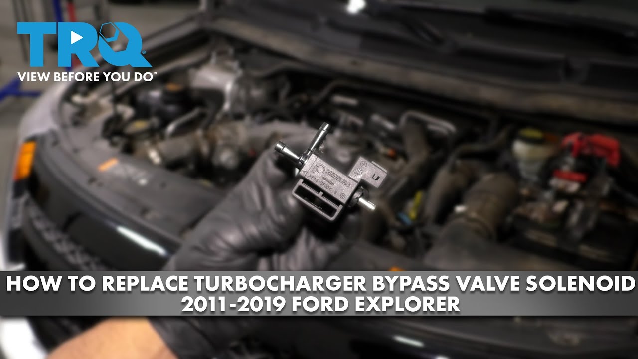 How to Replace Turbocharger Bypass Valve Solenoid 20112019 Ford