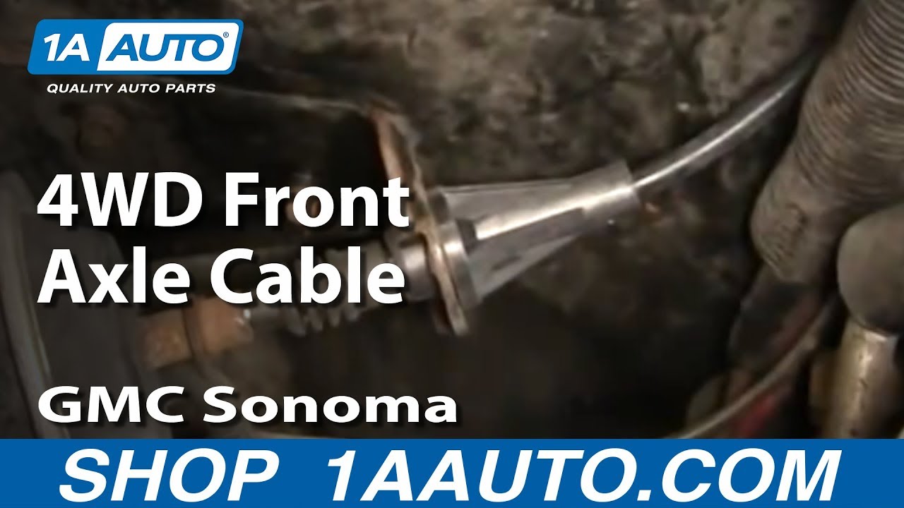 How to Replace Front Differential Shift Cable 19912004 GMC Sonoma 1A
