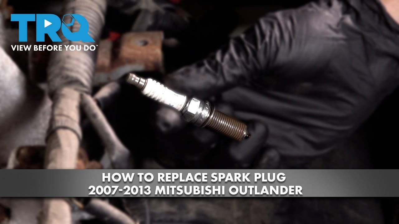 How to Replace Spark Plug 20072013 Mitsubishi Outlander 1A Auto