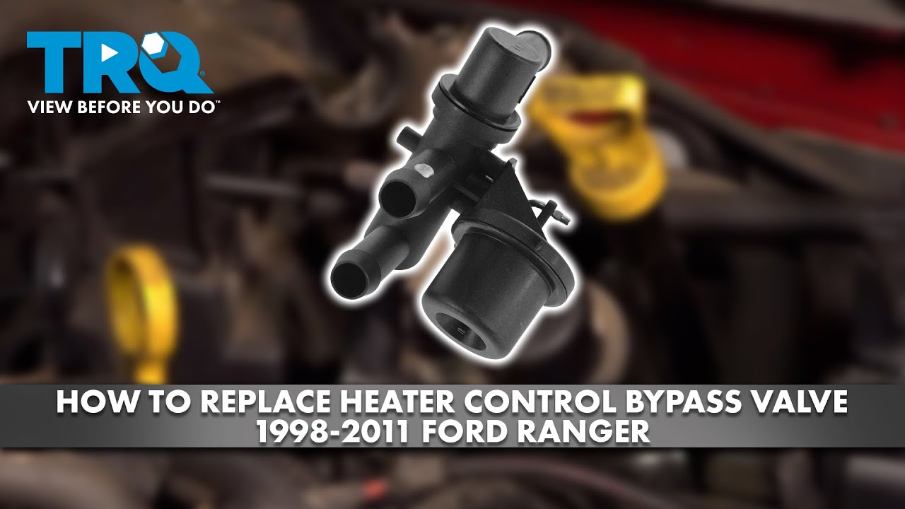 How to Replace Heater Control Bypass Valve 19982011 Ford Ranger 1A Auto