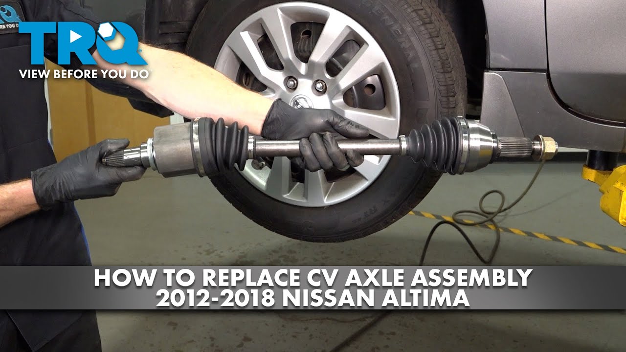 How to Replace Front CV Axle Assemblies 20122018 Nissan Altima 1A Auto
