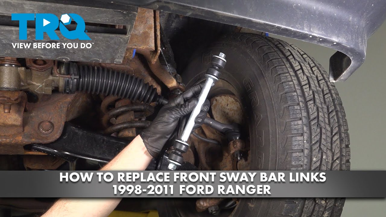 How to Replace Front Sway Bar Links 1998-2011 Ford Ranger | 1A Auto