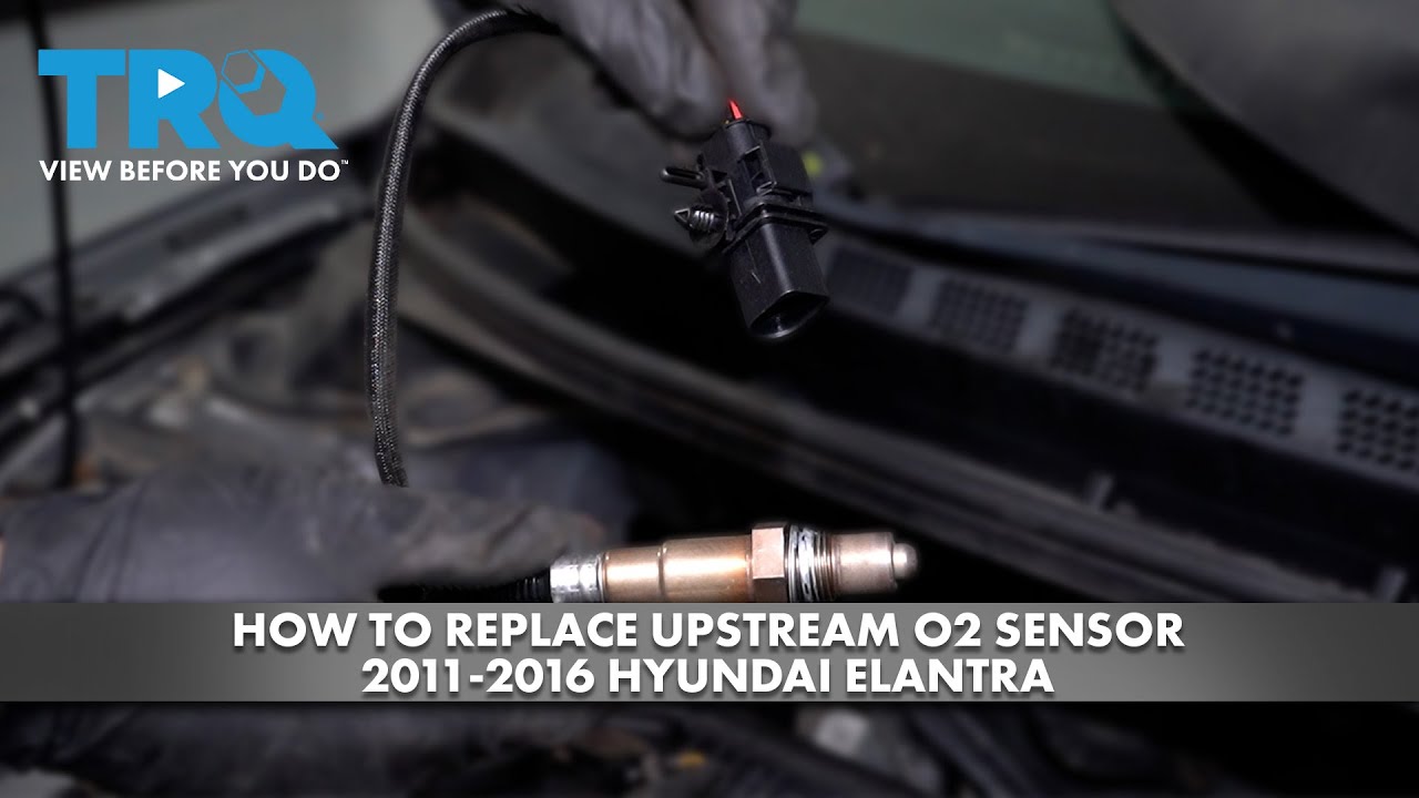 How to Replace Up Stream O2 Sensor 20112016 Hyundai Elantra 1A Auto