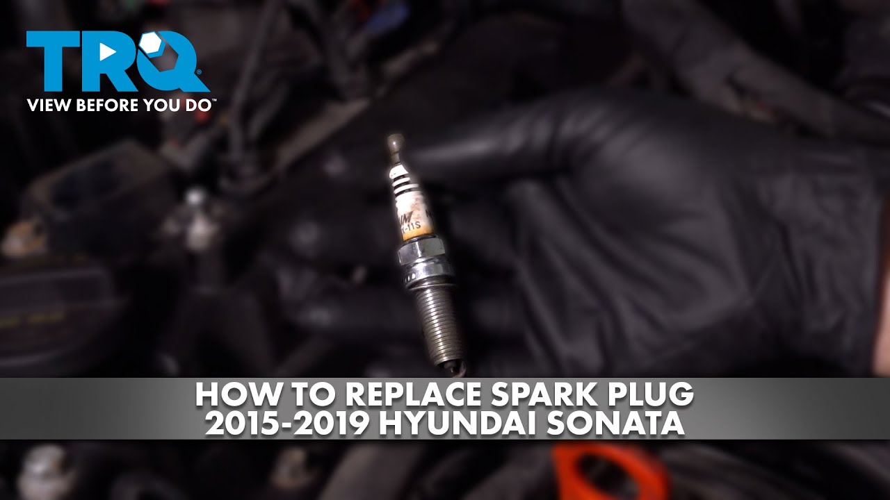 How to Replace Spark Plug 20152019 Hyundai Sonata 1A Auto
