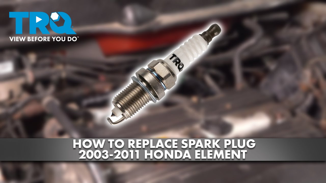 How to Replace Spark Plug 20032011 Honda Element 1A Auto