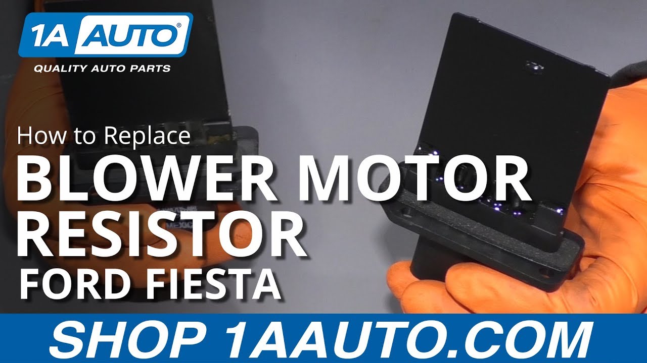 How to Replace Blower Motor Resistor 201113 Ford Fiesta 1A Auto
