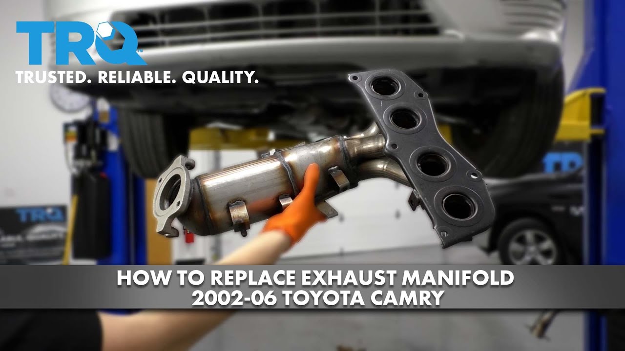 How to replace Exhaust Manifold 200206 Toyota Camry 1A Auto
