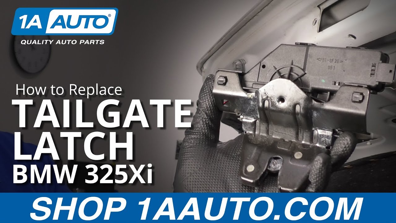 How to Replace Tailgate Latch 19972006 BMW 325Xi 1A Auto