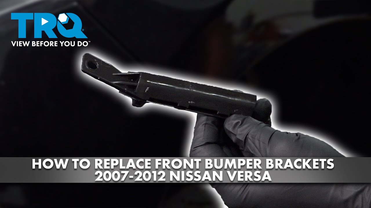 How to Replace Front Bumper Brackets 20072012 Nissan Versa 1A Auto