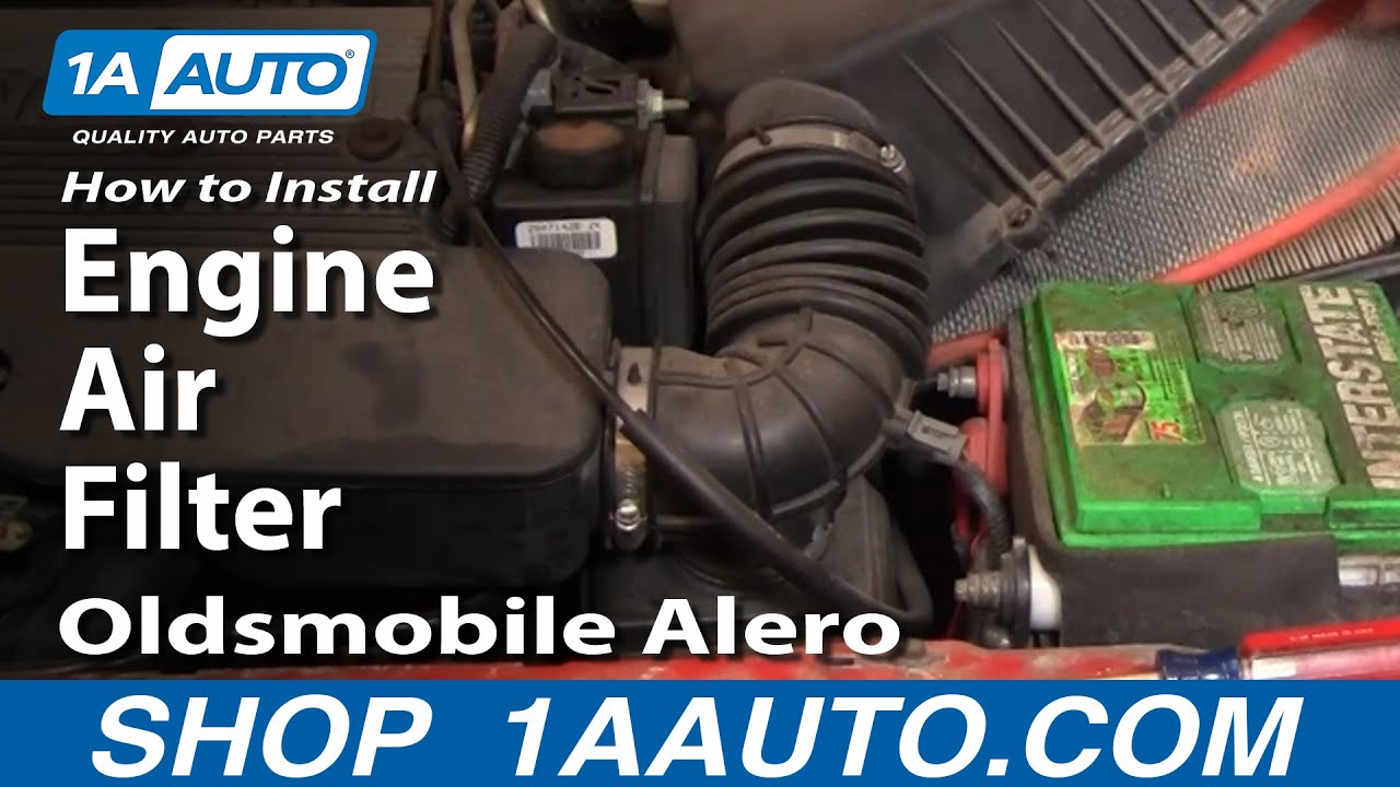 How To Replace Engine Air Filter 19992004 Oldsmobile Alero 1A Auto