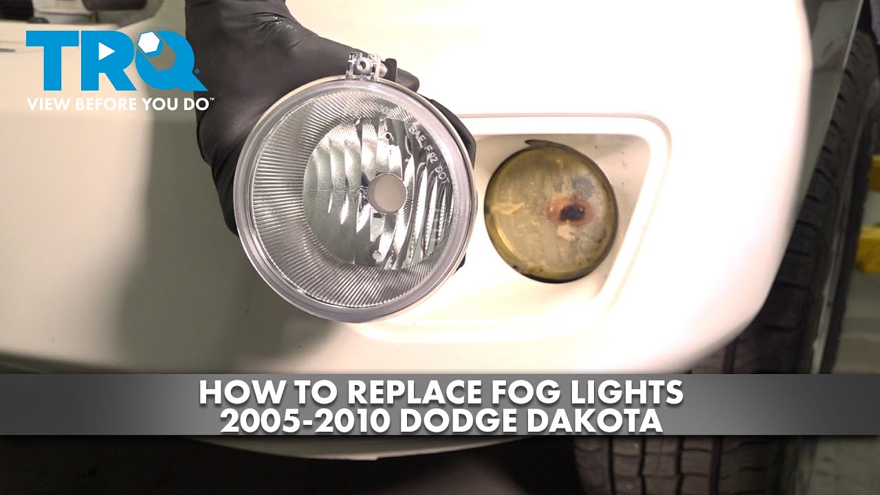 How to Replace Fog Lights 20052010 Dodge Dakota 1A Auto