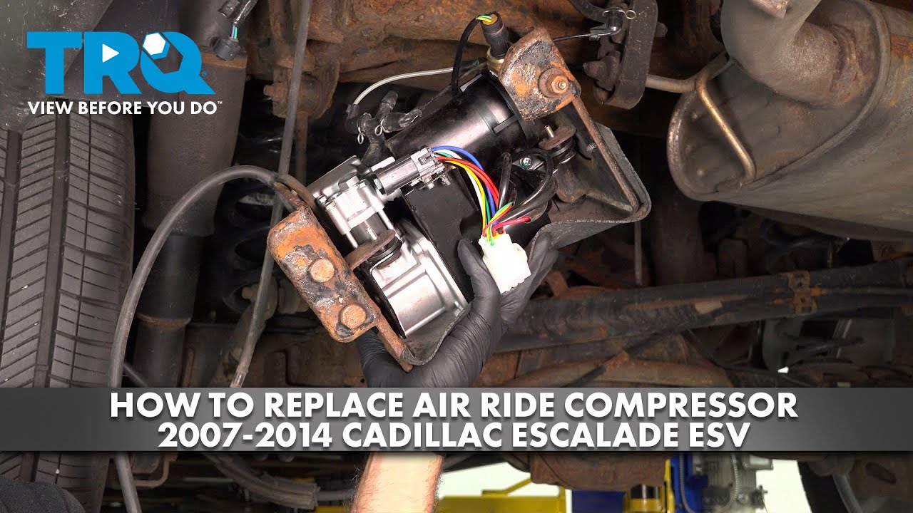 Air Suspension Compressor Pump 23316154 For Chevy Suburban, Tahoe, Cadillac Escalade, GMC Yukon (2015-2020)