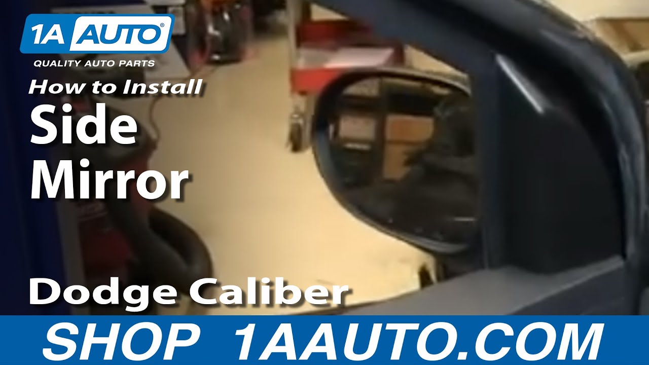 Manual Side View Door Mirror Passenger Right RH for 07-12 Dodge Caliber