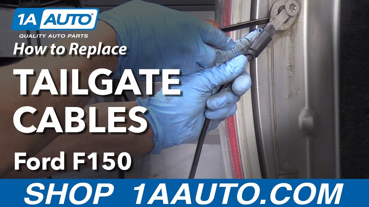 How to Replace Tailgate Cables 200914 Ford F150 1A Auto