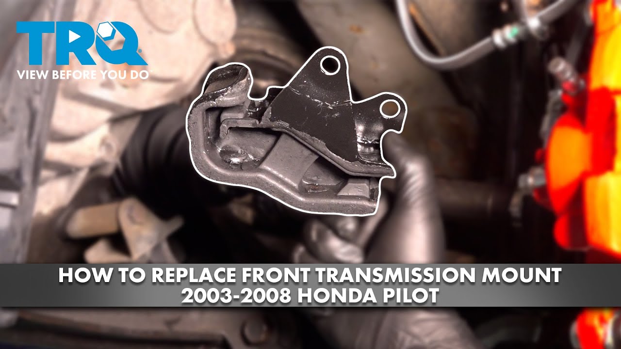 How to Replace Front Transmission Mount 2003-2008 Honda Pilot | 1A Auto