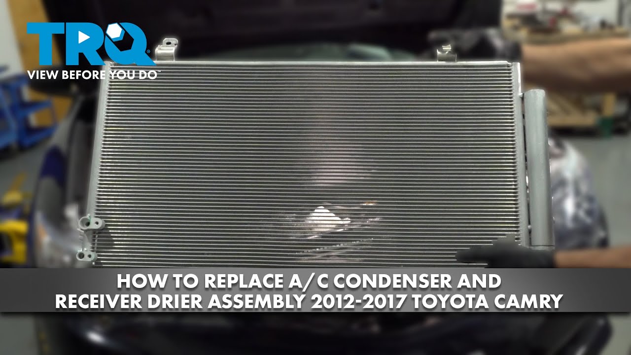 How to Replace AC Condenser and Receiver Drier Assembly 20122017