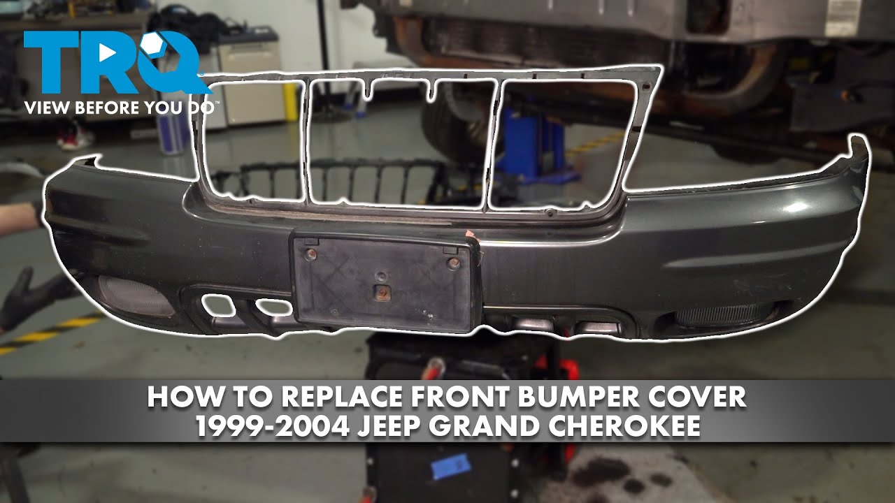 How to Replace Front Bumper Cover 19992004 Jeep Grand Cherokee 1A Auto