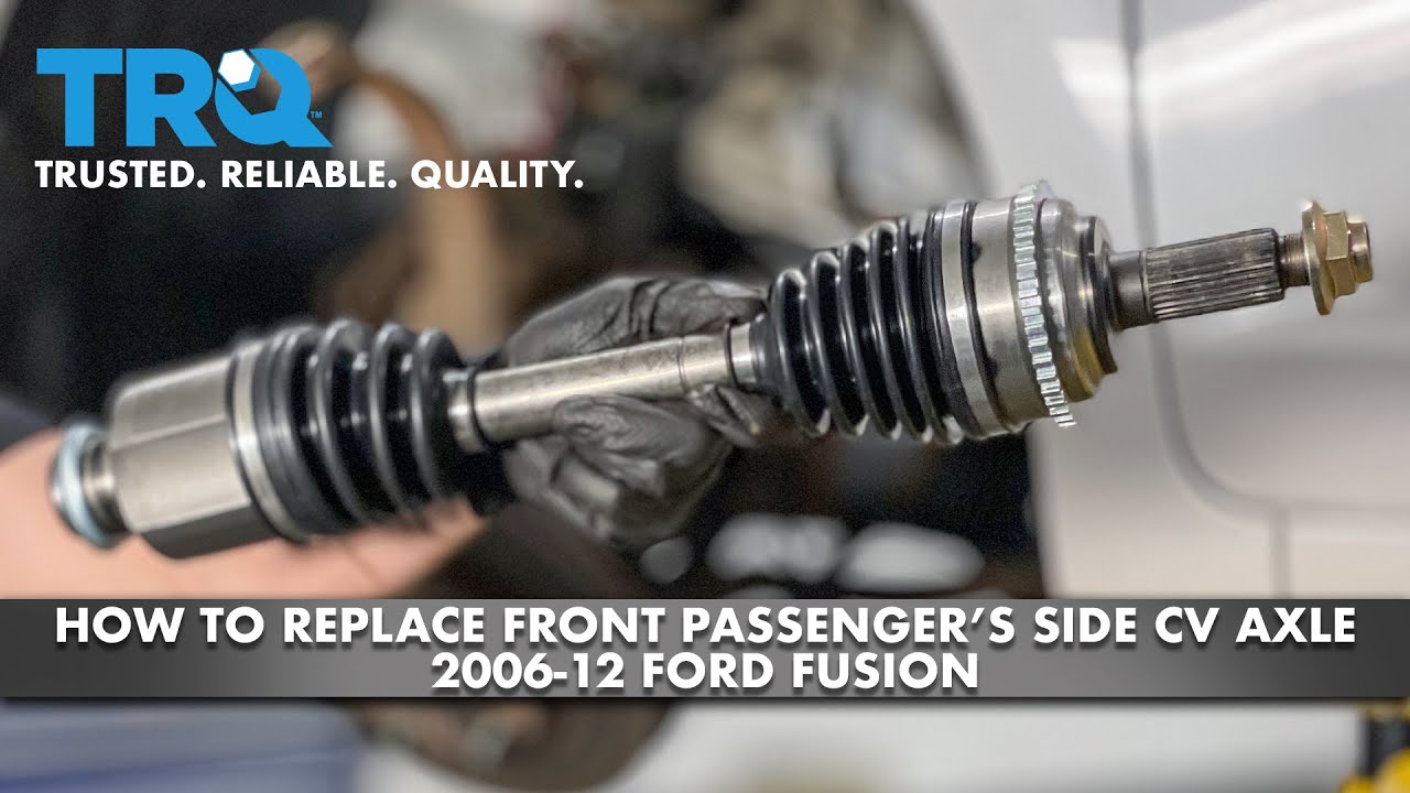 How to Replace Front Passengers Side CV Axle 200612 Ford Fusion 1A Auto
