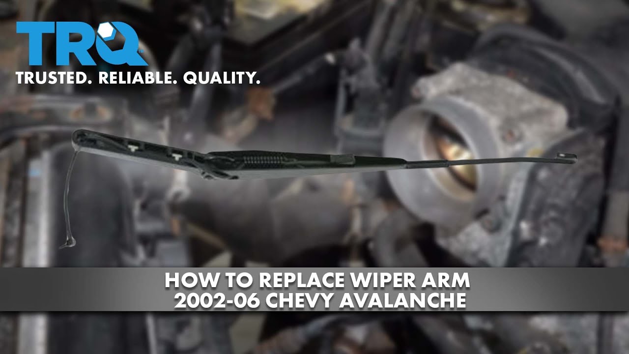 How to Replace Wiper Arm 200206 Chevy Avalanche 1A Auto