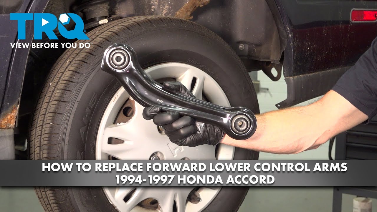 Pair Front Lower Control Arms For Honda Accord 1998-2002 & Acura CL 2001-2003 – Direct Replacement (RK620045, RK620044)