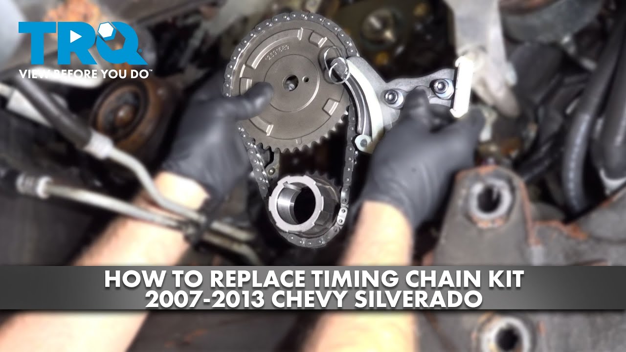 How to Replace Timing Chain Set 20072013 Chevy Silverado 1A Auto