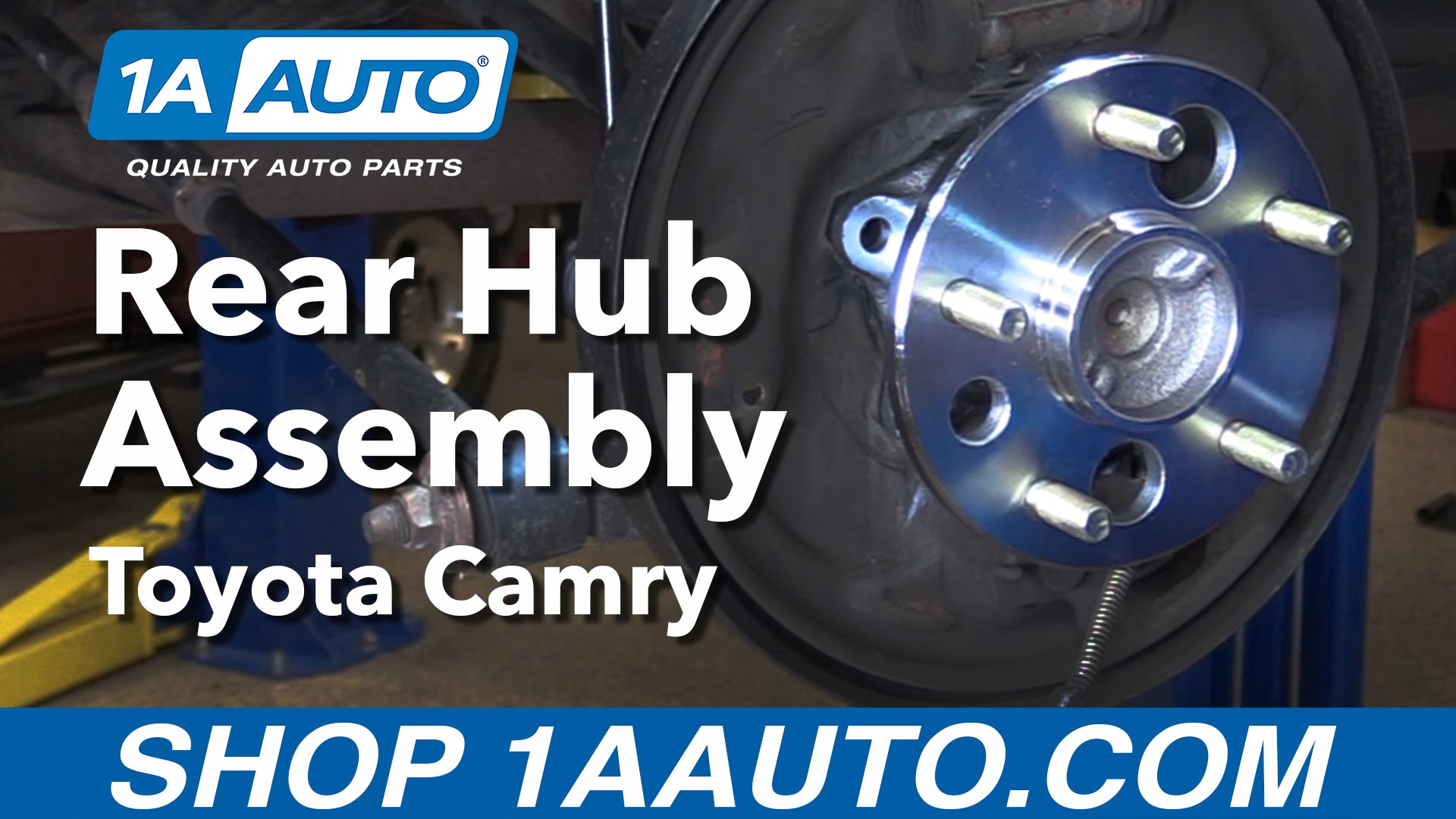 How to Replace Rear Bearing and Hub Assembly 1992-2001 Toyota Camry ...