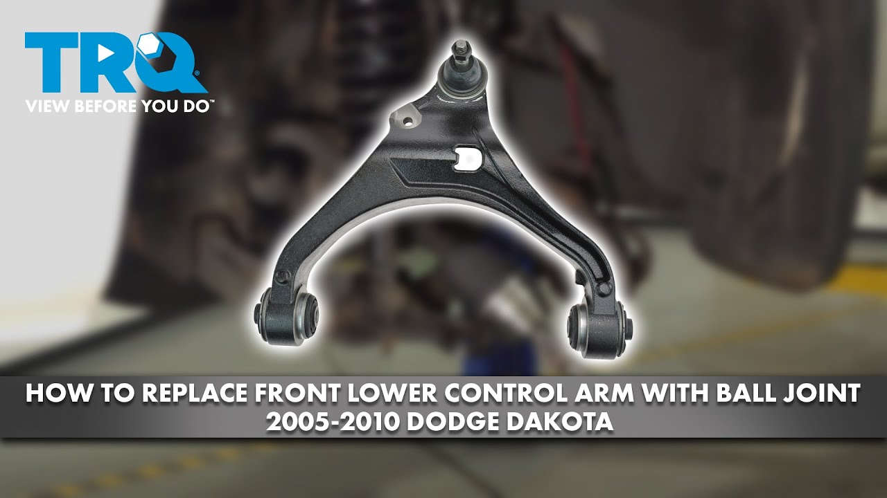 How to Replace Front Lower Control Arm with Ball Joint 20052010 Dodge