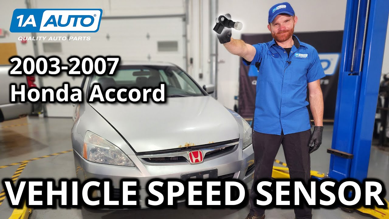 How to Replace Vehicle Speed Sensor 2003-2007 Honda Accord | 1A Auto
