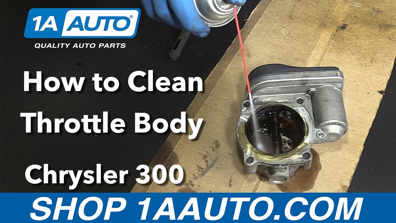 How to Clean Throttle Body 05-10 Chrysler 300 | 1A Auto