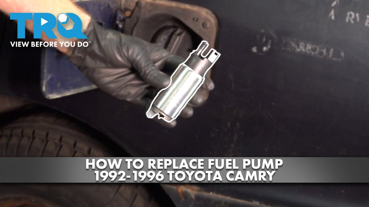 How to Replace Fuel Pump 19921996 Toyota Camry 1A Auto