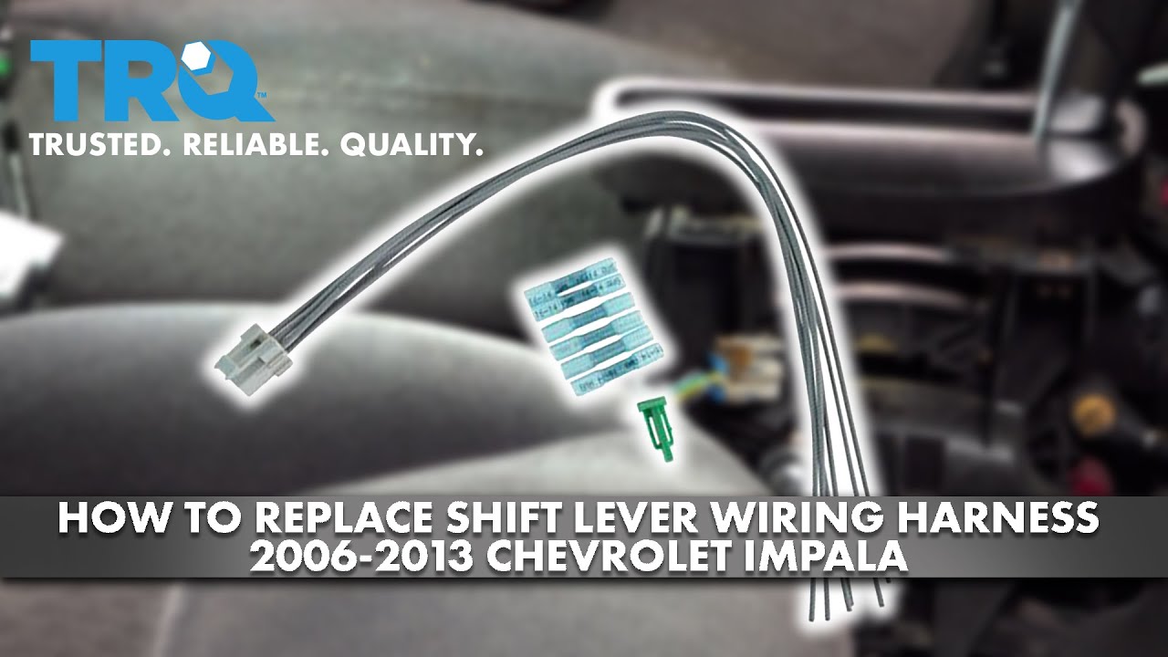 How to Replace Shift Lever Wiring Harness 2006-2013 Chevrolet Impala