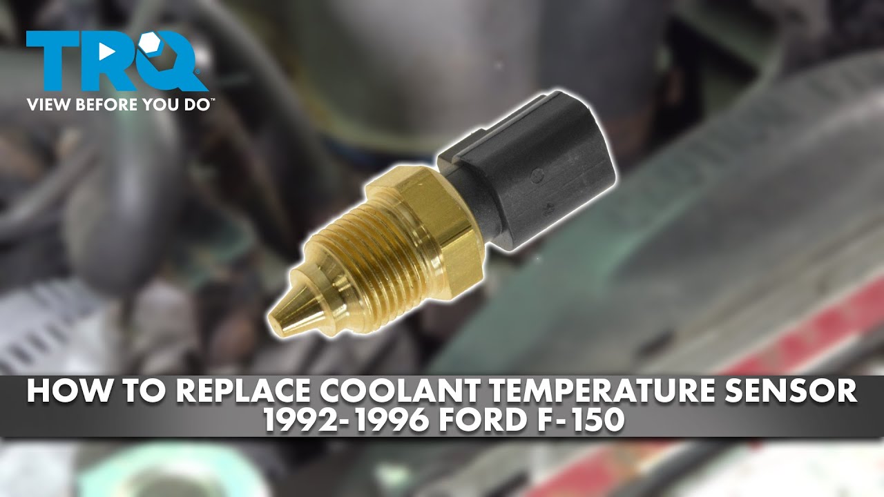 How to Replace Coolant Temperature Sensor 19921996 Ford F150 1A Auto