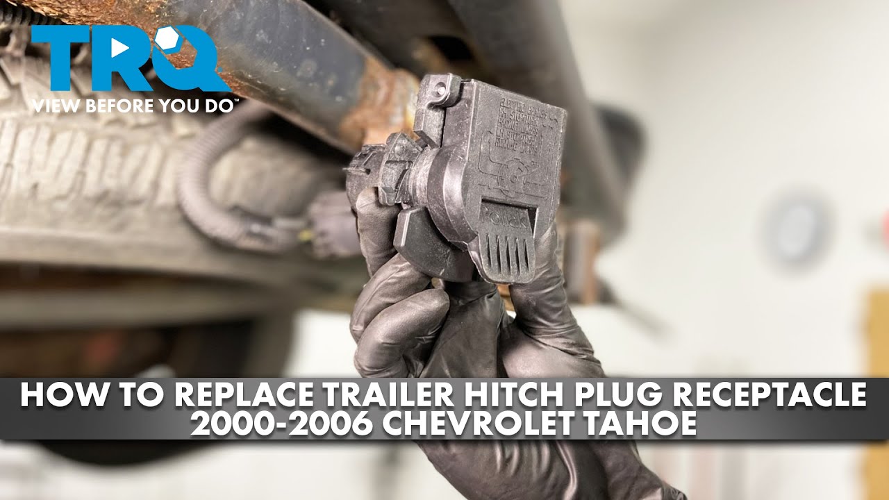 How to Replace Trailer Hitch Plug Receptacle 20002006 Chevrolet Tahoe