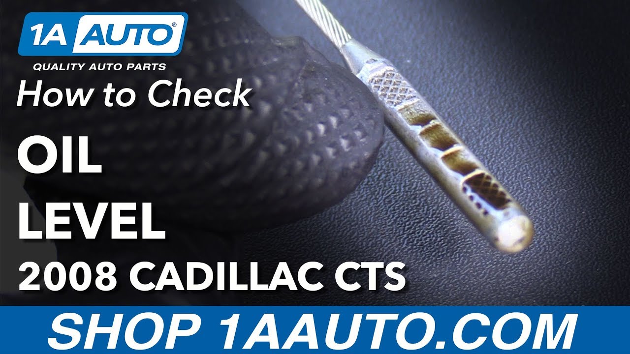 2008 Cadillac Cts Oil Capacity