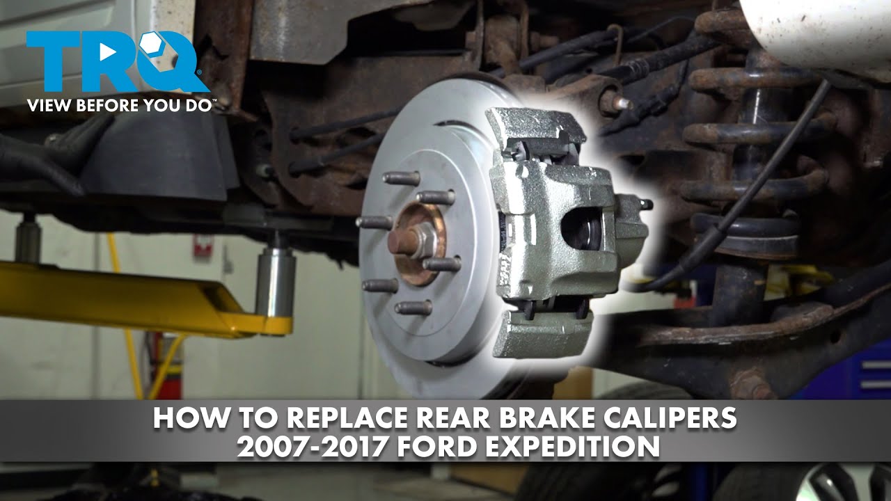 How to Replace Rear Brake Calipers 20072017 Ford Expedition 1A Auto