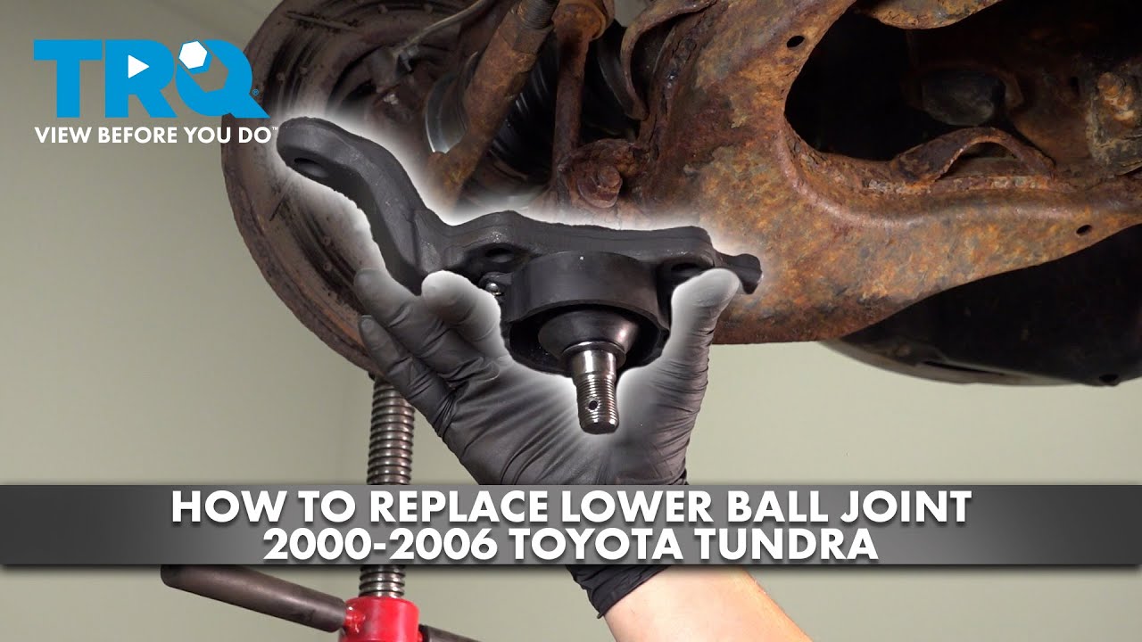 How to Replace Lower Ball Joints 20002006 Toyota Tundra 1A Auto