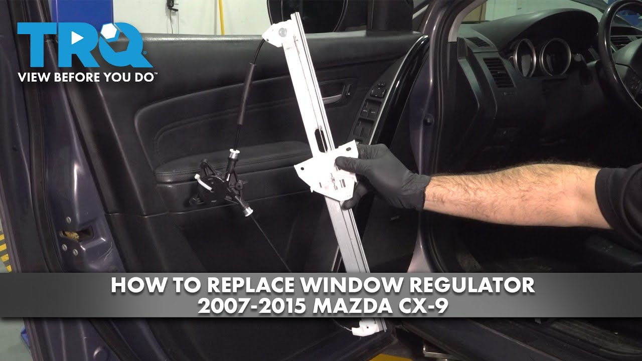 How to Replace Window Regulator 20072015 Mazda CX9 1A Auto