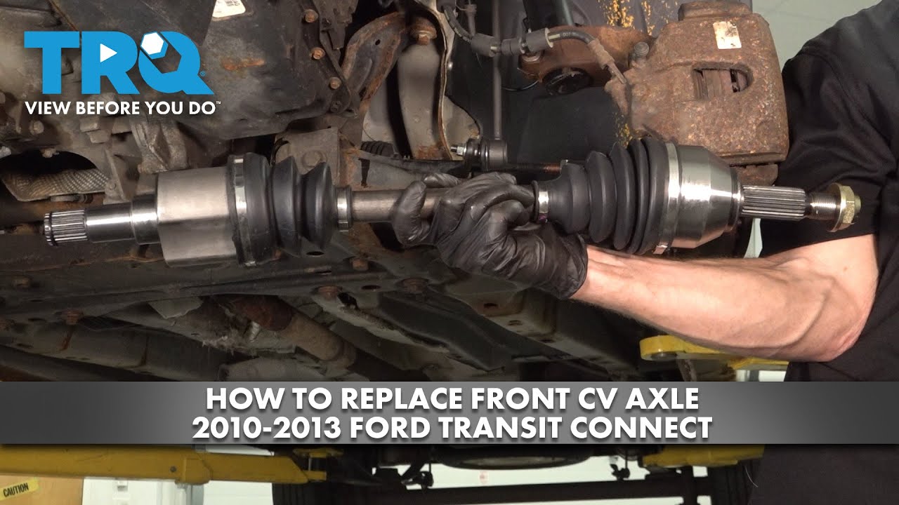 How to Replace Front Drivers Side CV Axle 20102013 Ford Transit