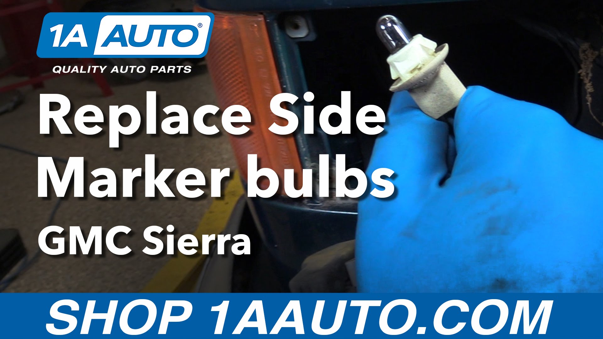 How to Replace Side Marker Bulbs 198898 GMC Sierra 1A Auto