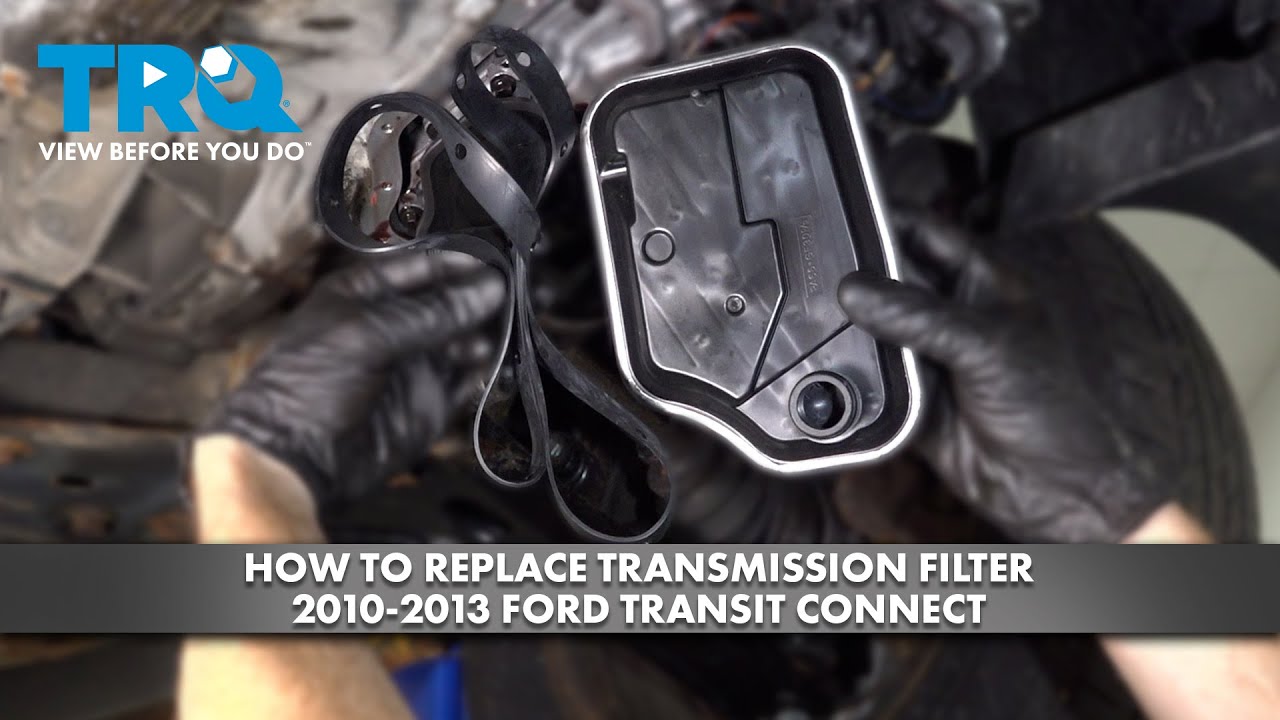 How to Replace Transmission Filter 20102013 Ford Transit Connect 1A Auto