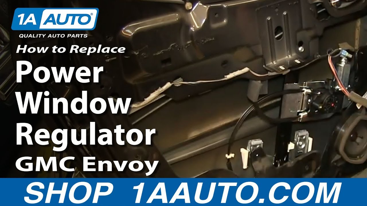 How to Replace Window Regulator 200206 GMC Envoy XL 1A Auto