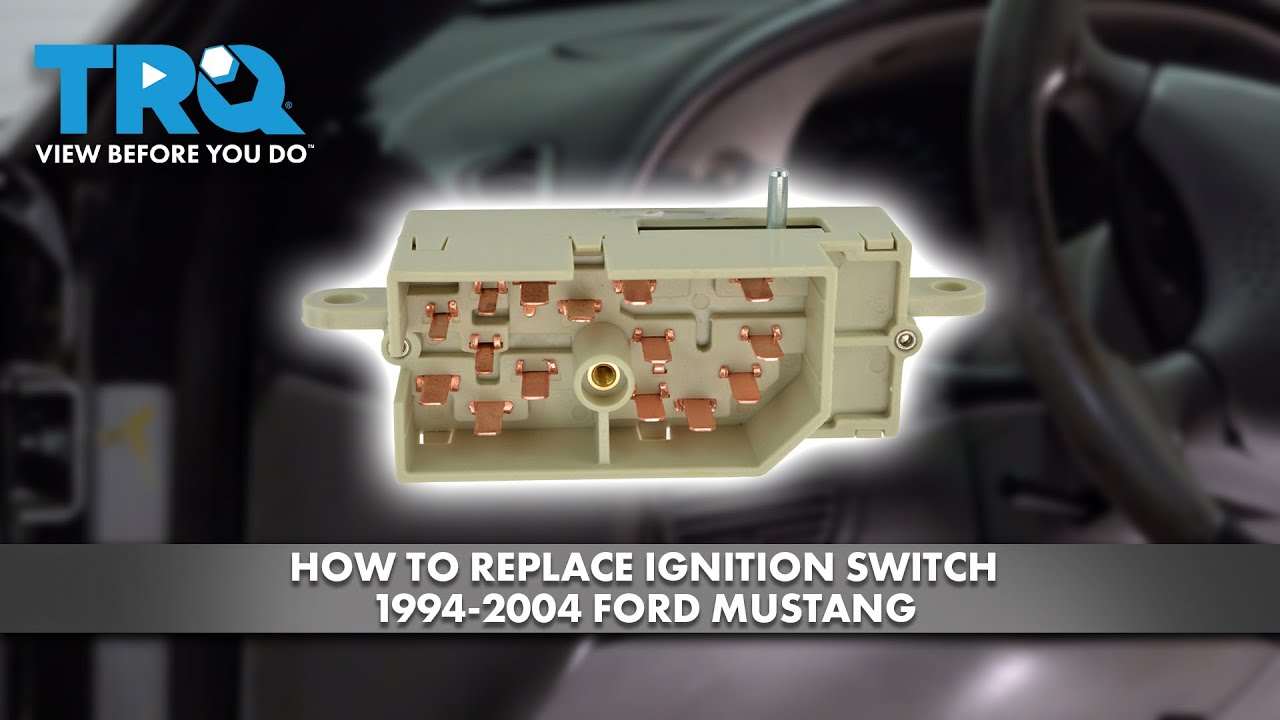 How to Replace Ignition Switch 1994-2004 Ford Mustang | 1A Auto