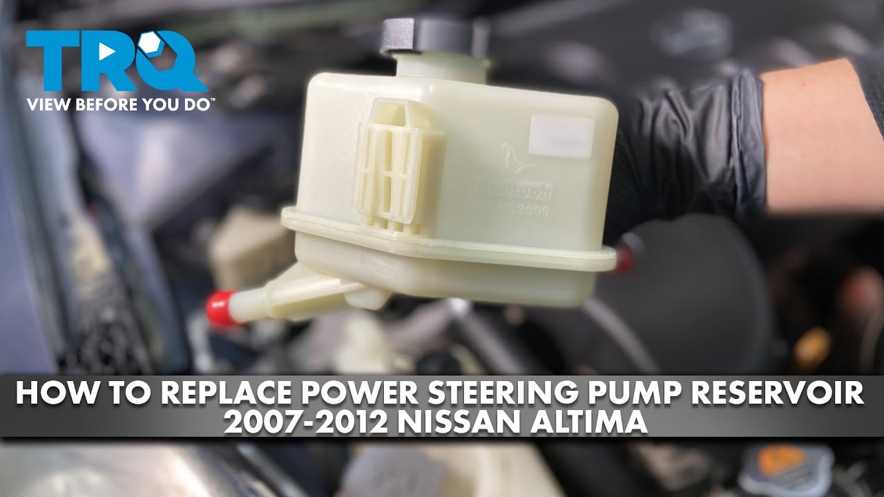 Install Nissan Altima Power Steering Return Line