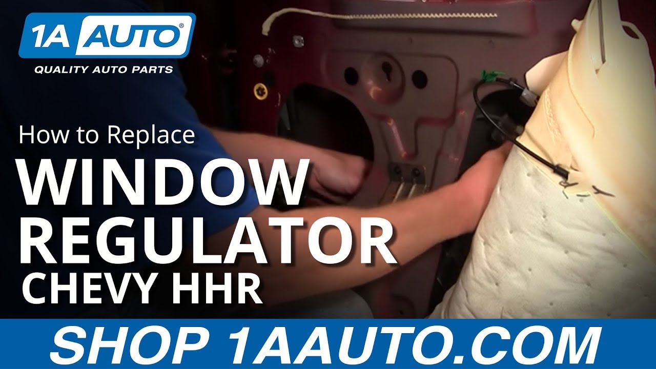 How to Replace Window Regulator 200611 Chevy HHR 1A Auto