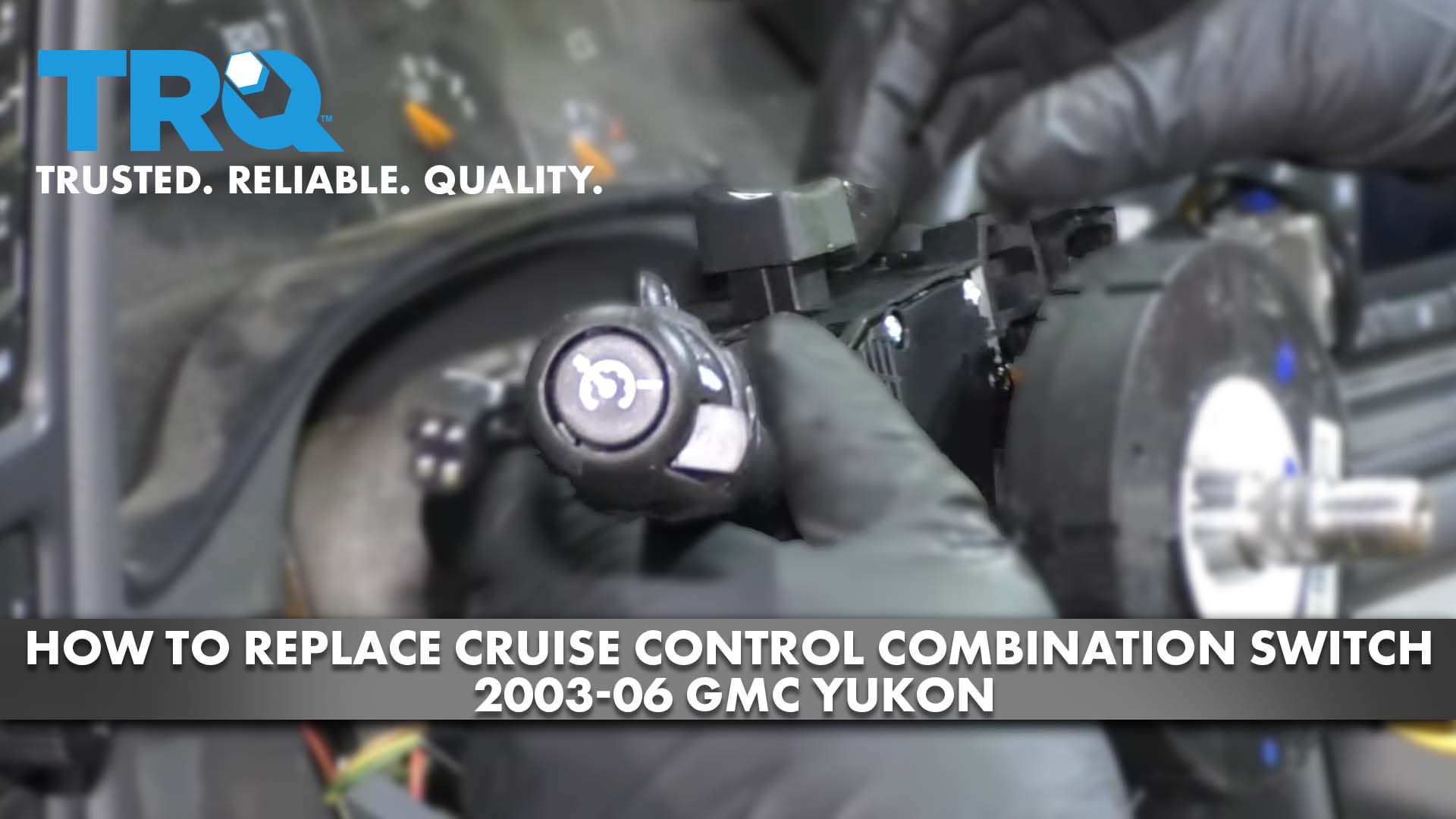 How to Replace Cruise Control Combination Switch 200306 GMC Yukon 1A