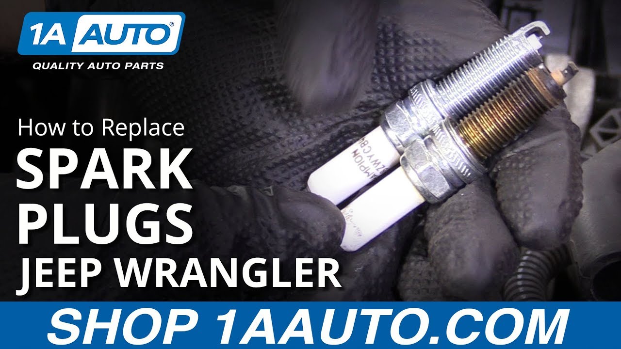 How to Replace Spark Plugs 200718 Jeep Wrangler 1A Auto