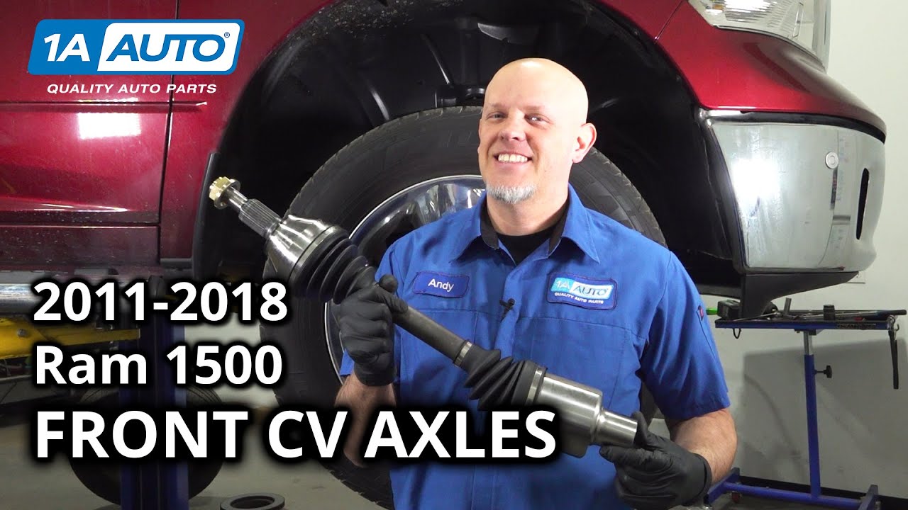 How to Replace Front CV Axles 2011-2018 Ram 1500 | 1A Auto