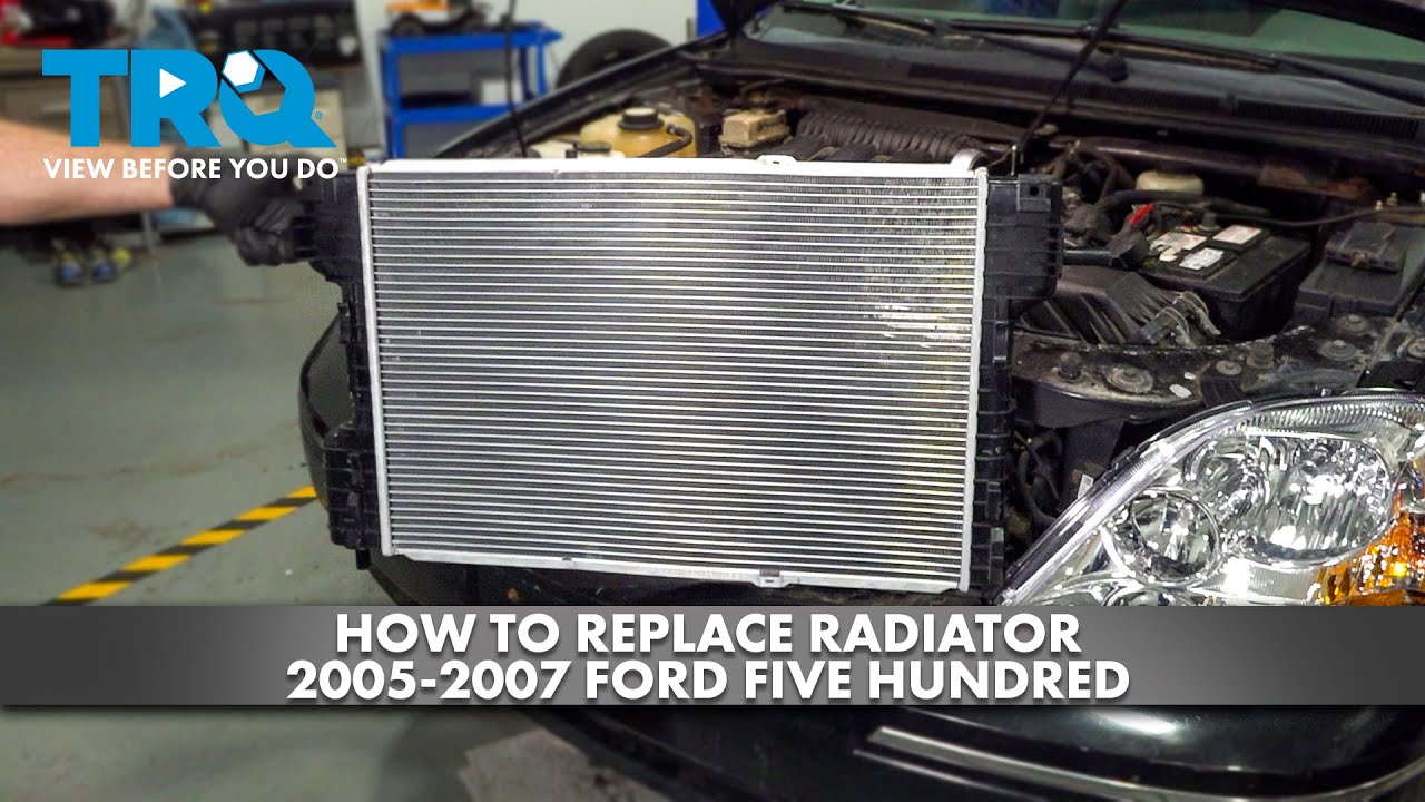 How to Replace Radiator 2005-2007 Ford Five Hundred | 1A Auto